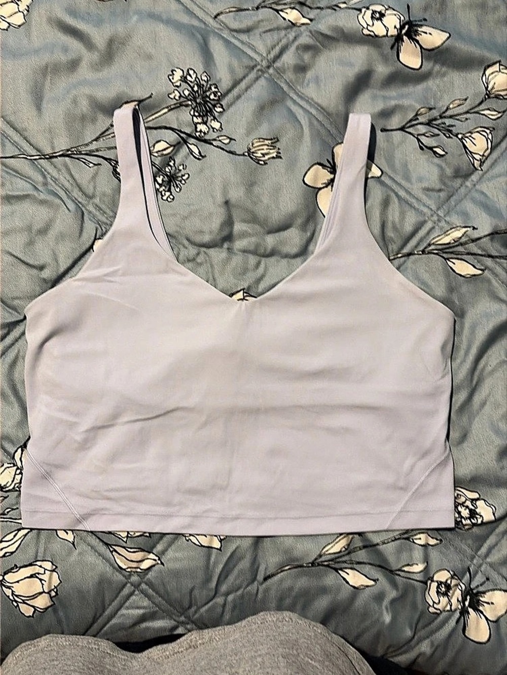 Lululemon Align Tank Top Periwinkle Blue Sports Bra